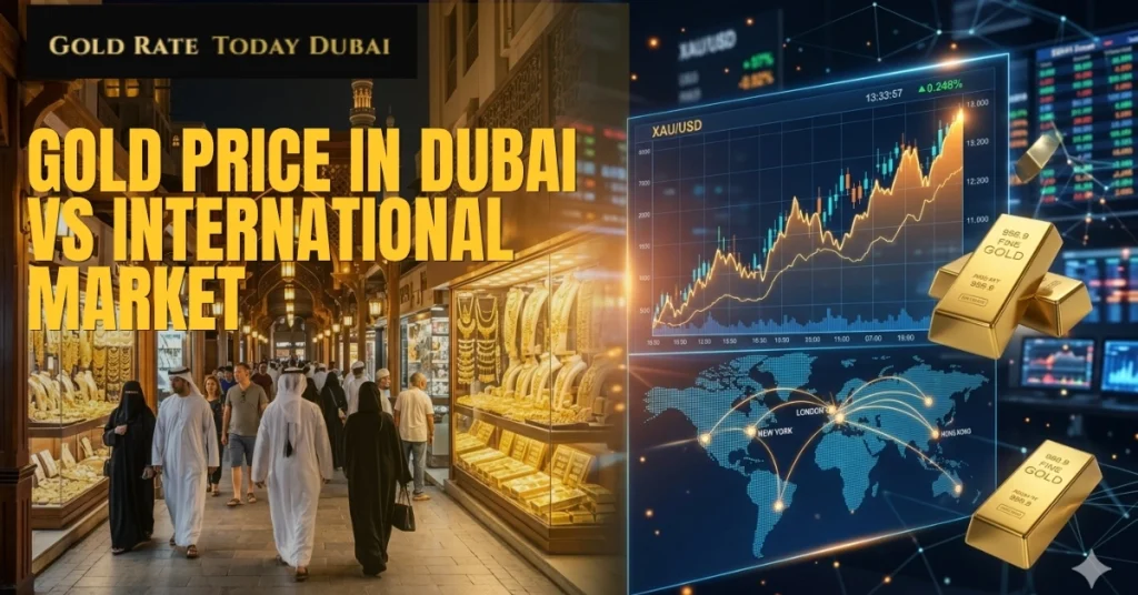 Gold Price in Dubai vs International Market